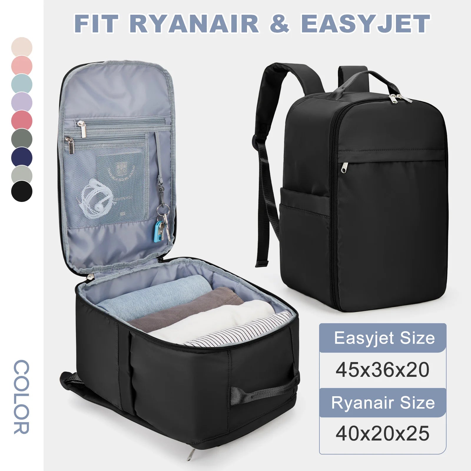 Cabin Size Travel Backpack