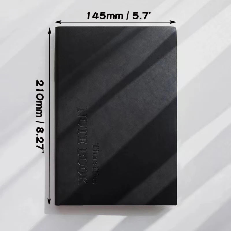 A5 Grid Notebook for Travel & Work