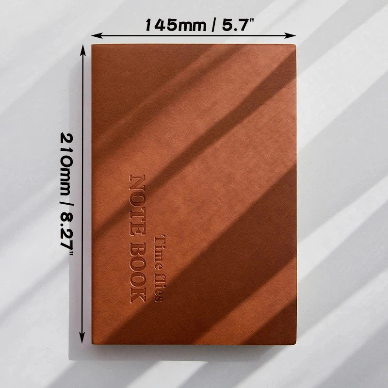 A5 Grid Notebook for Travel & Work
