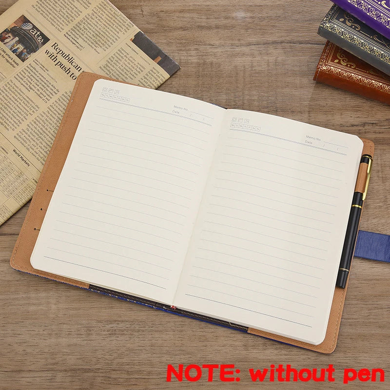 Retro A5 Digital Lock Journal