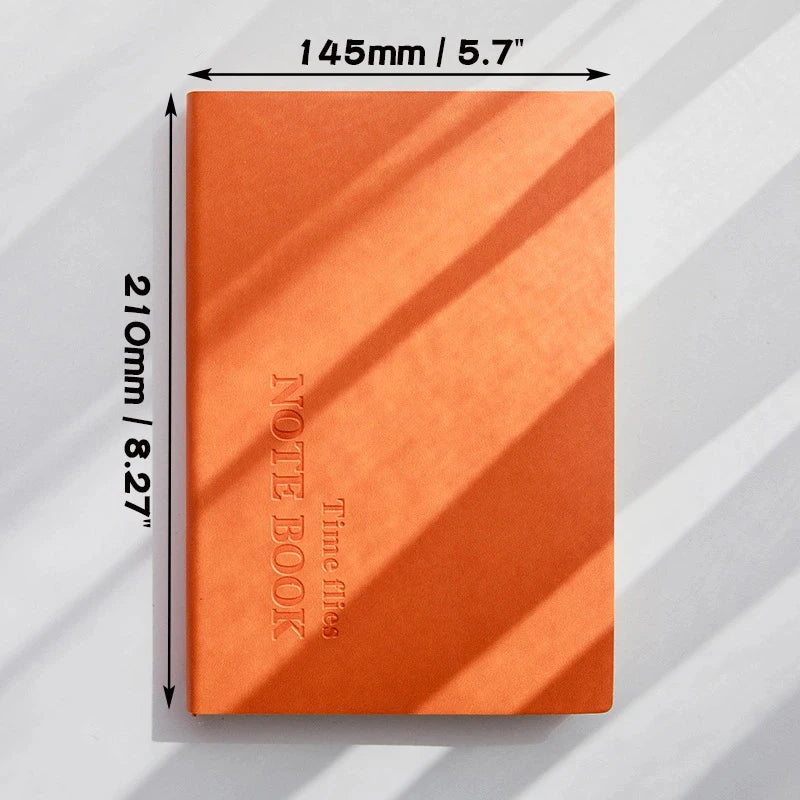 A5 Grid Notebook for Travel & Work