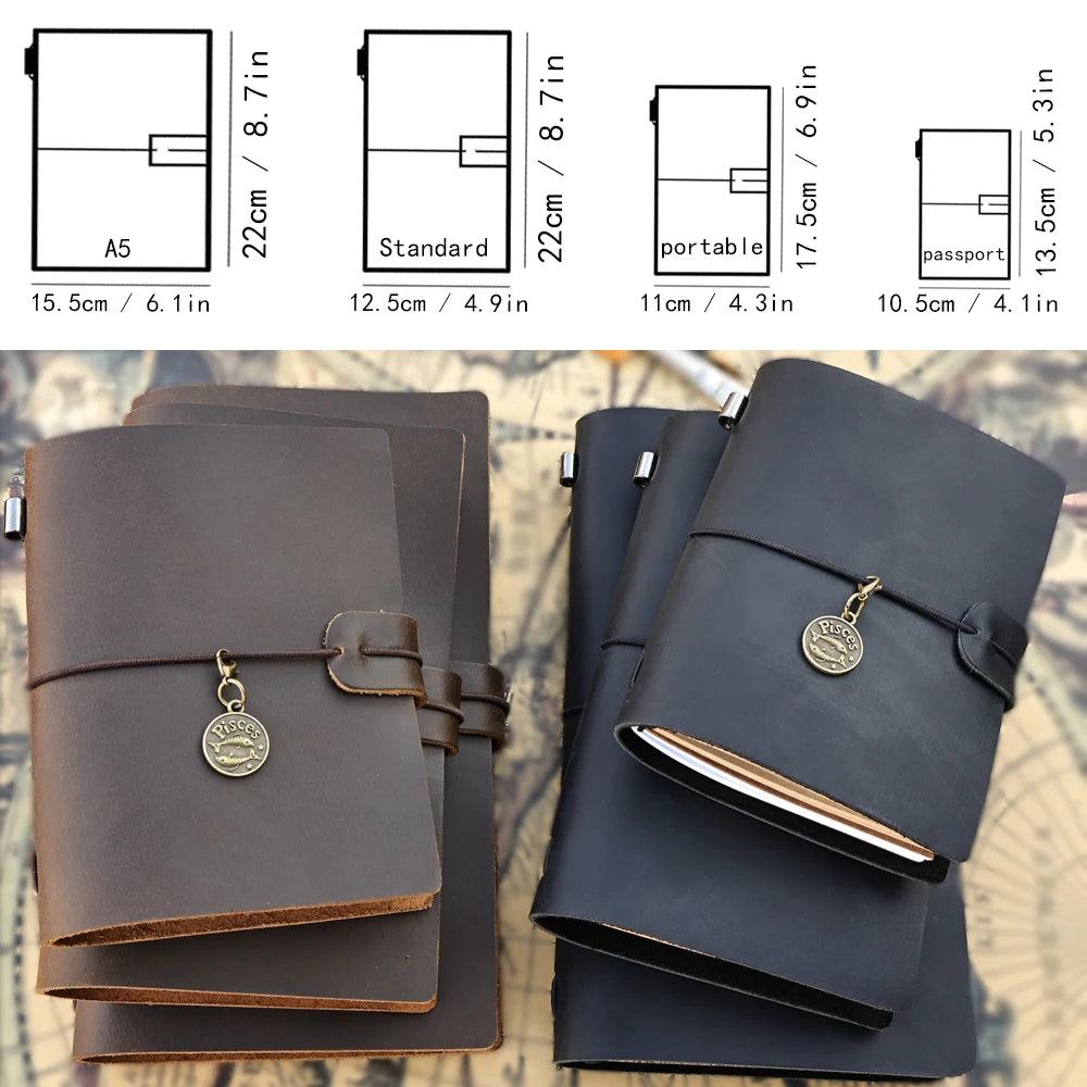 Handmade Genuine Leather Sketchbook