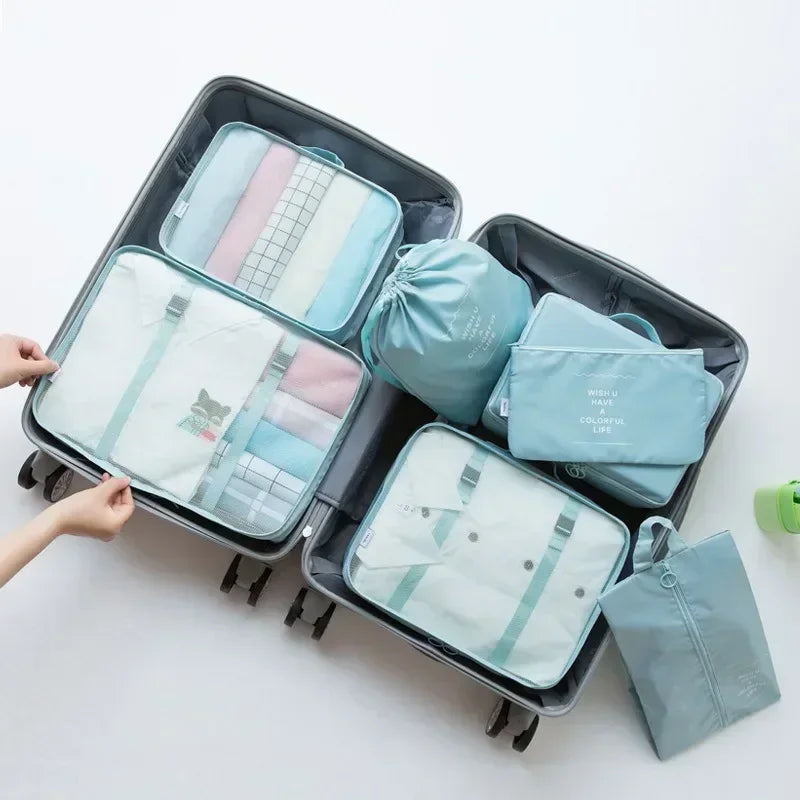 7-Piece Travel Organizer Set