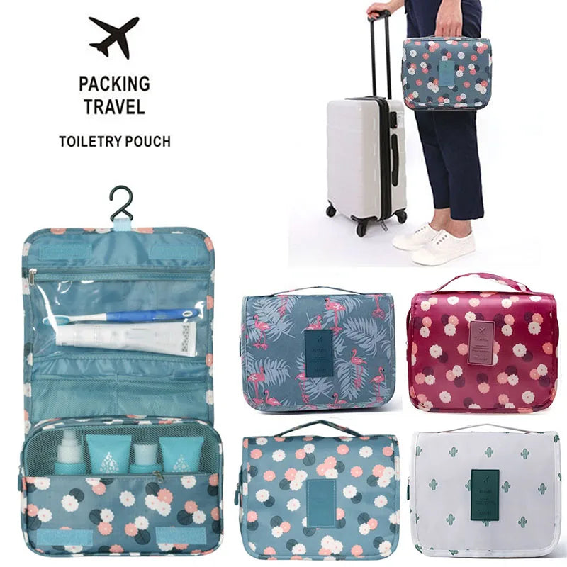 Nylon Travel Makeup Organizer