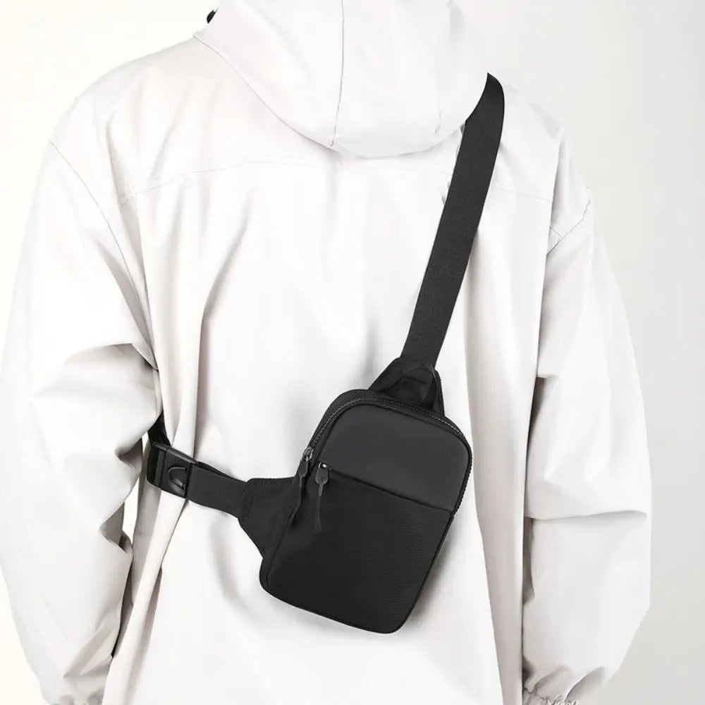 Men's Mini Canvas Chest Bag