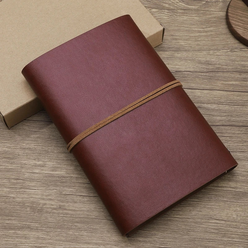 Vintage A6 Travelers Binder Notebook