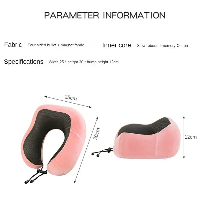 Memory Foam U-Shaped Neck Pillow