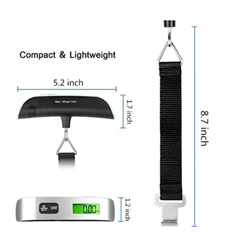 Portable LCD Luggage Scale