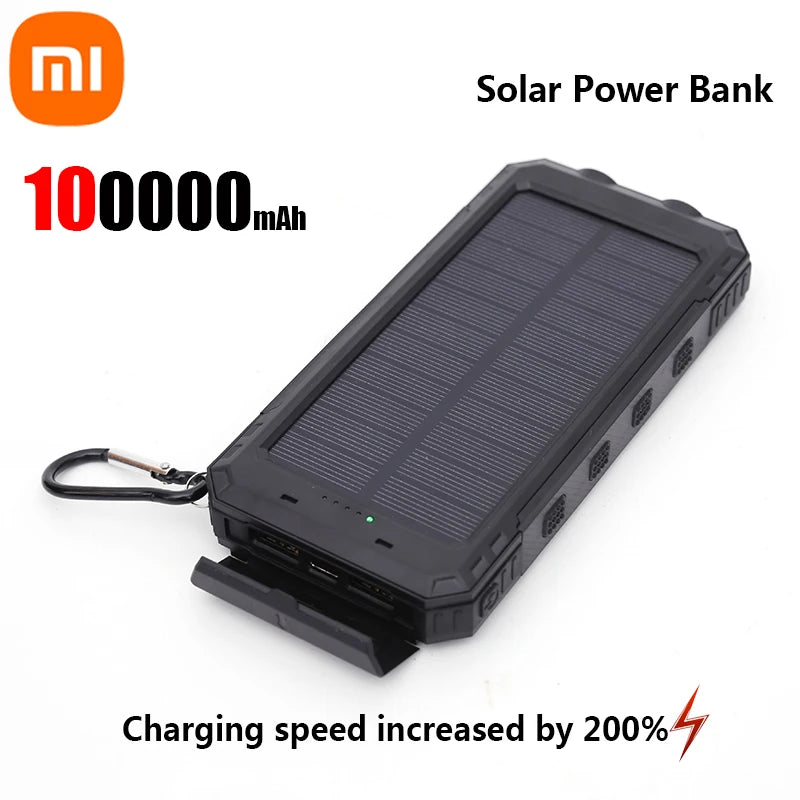 200000mAh Solar Power Bank