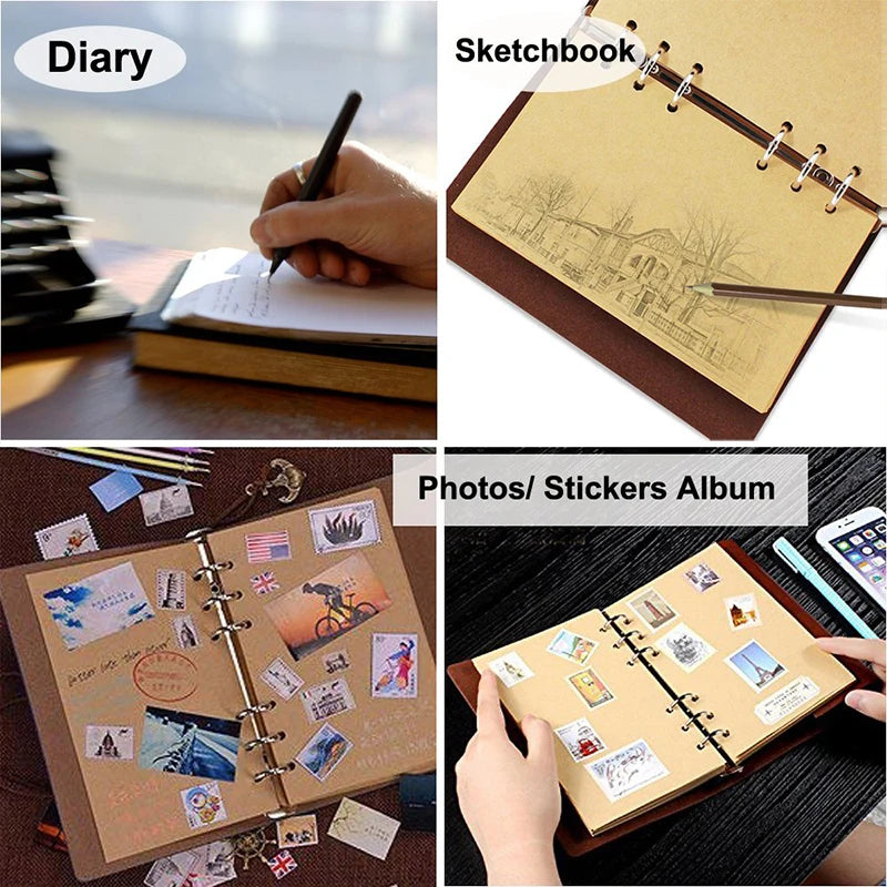 Retro Leather Traveler Notebook