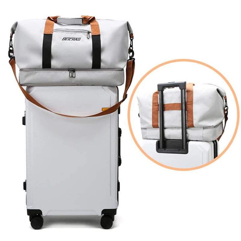 Large-Capacity Travel & Fitness Bag
