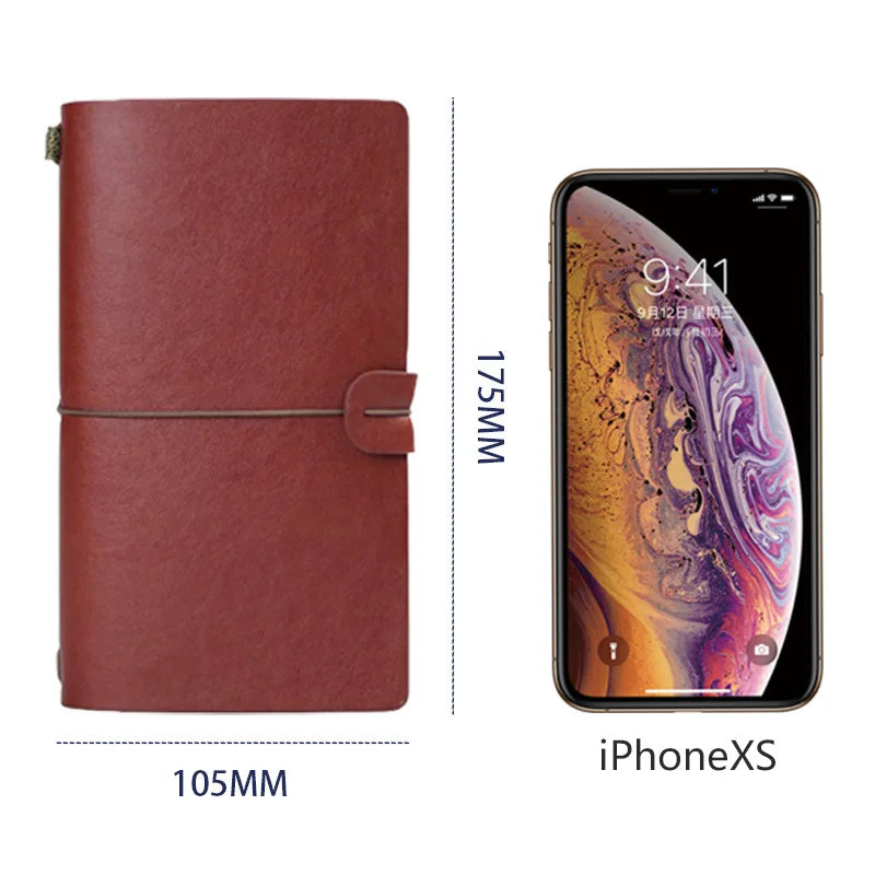 Creative A6 Travel Ledger Notebook