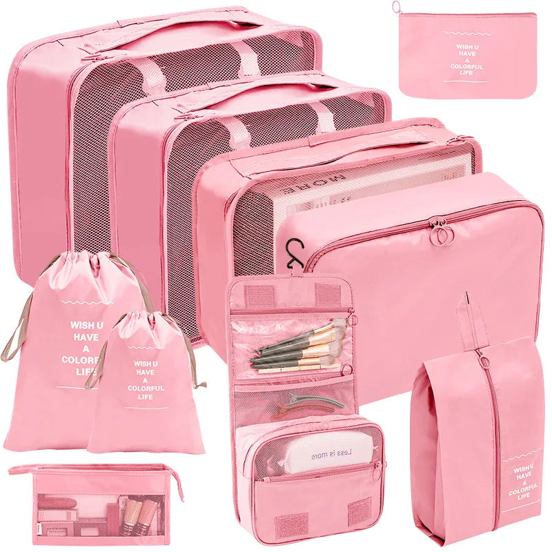 Travel Organizer Set (7-10 Pcs)