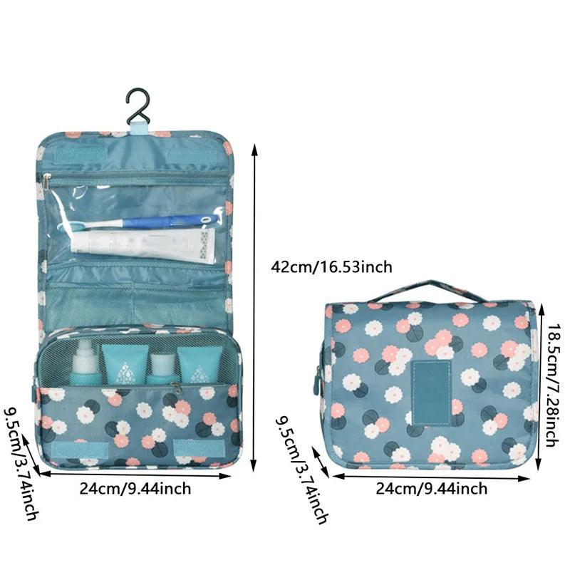 Nylon Travel Makeup Organizer