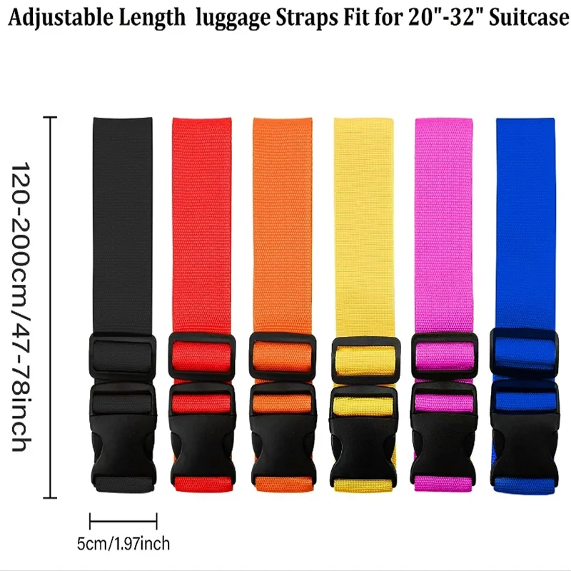 Adjustable Polyester Luggage Strap