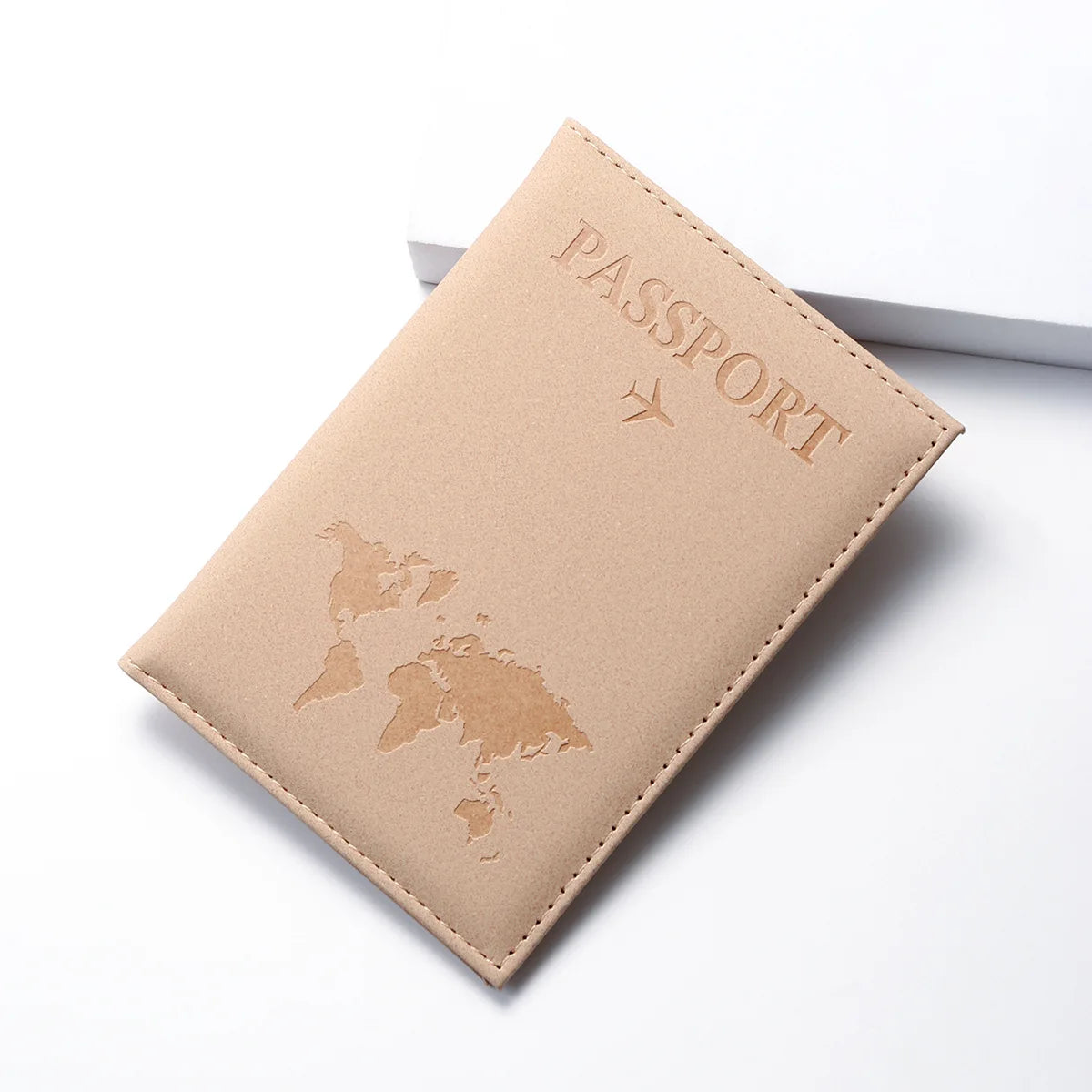 RFID PU Leather Passport Holder