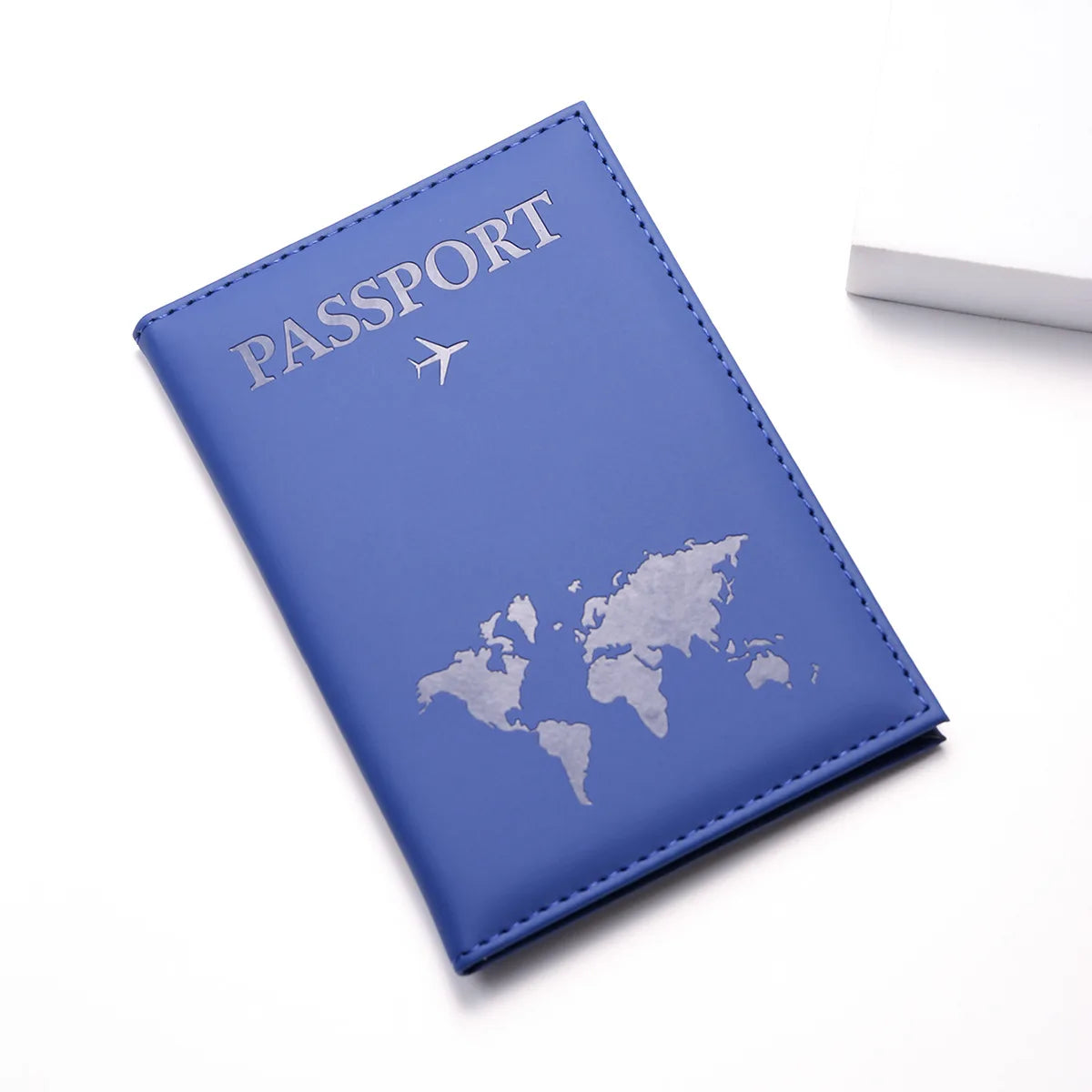 RFID PU Leather Passport Holder