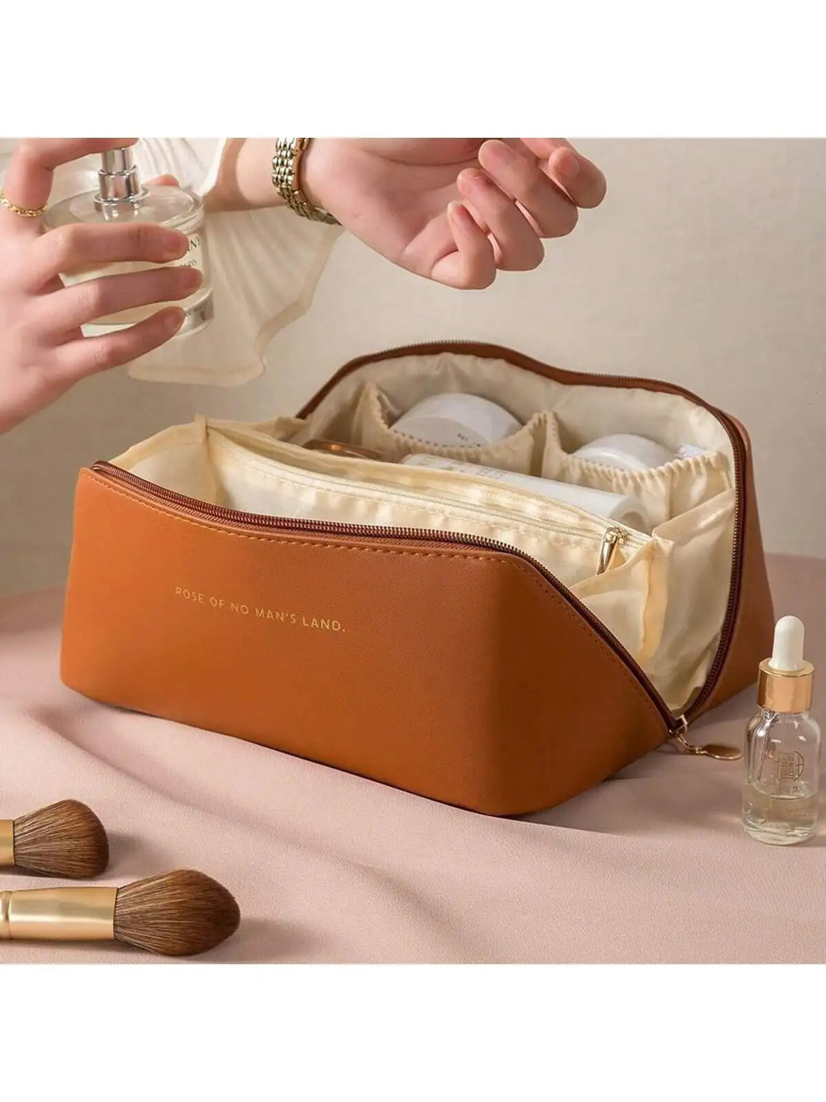 Large Capacity Travel Cosmetic Bag