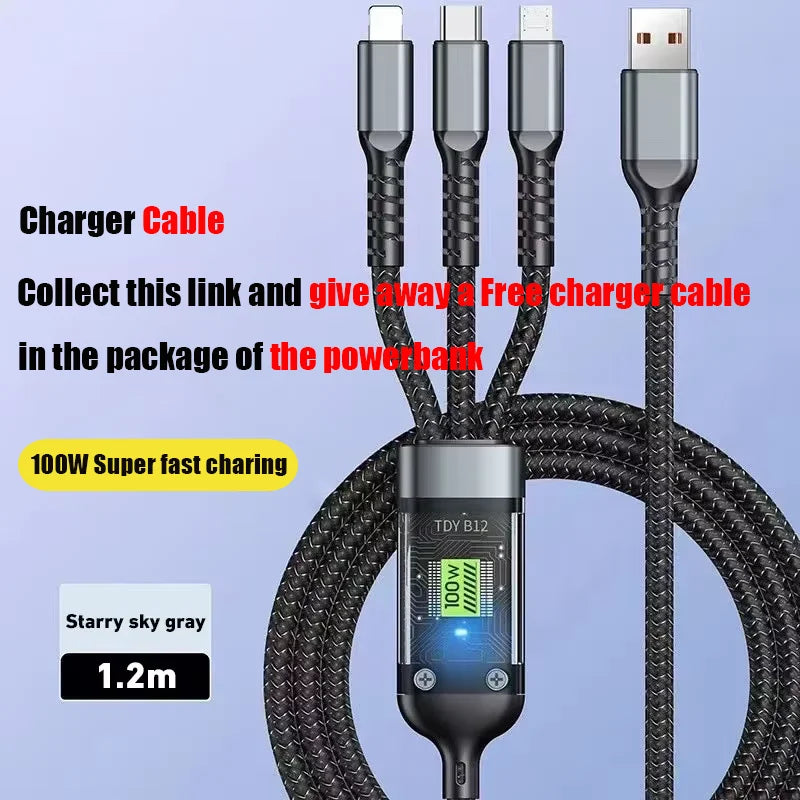 Mini Power Bank with LED Screen