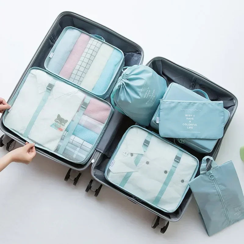 7-Piece Travel Organizer Set
