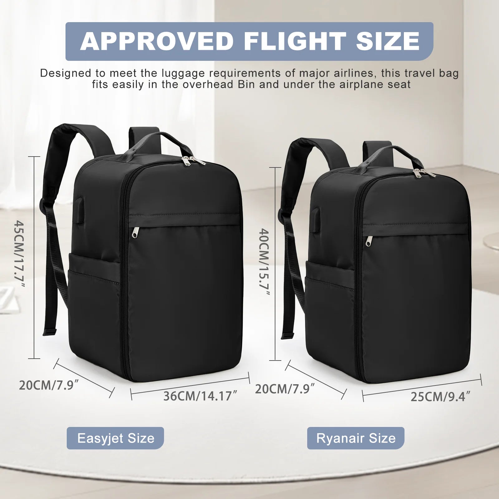 Cabin Size Travel Backpack