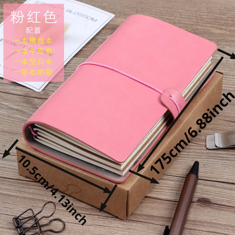 Creative A6 Travel Ledger Notebook