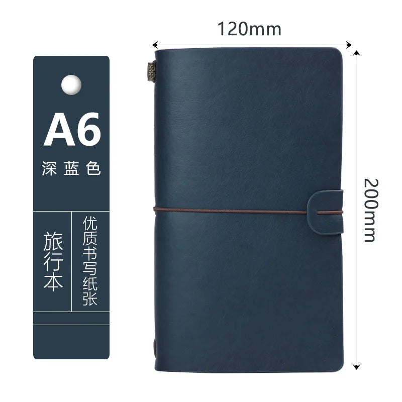 Creative A6 Travel Ledger Notebook