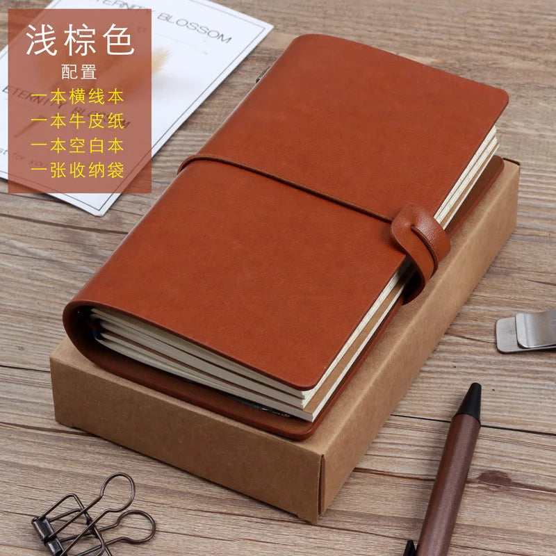 Creative A6 Travel Ledger Notebook