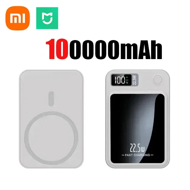 100000mAh Magnetic Wireless Power Bank