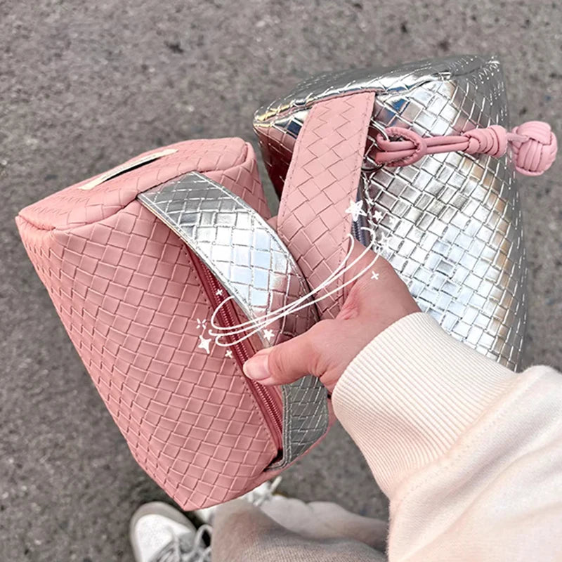 Large-Capacity PU Cosmetic Bag