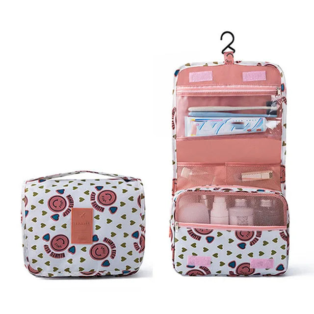 Nylon Travel Makeup Organizer