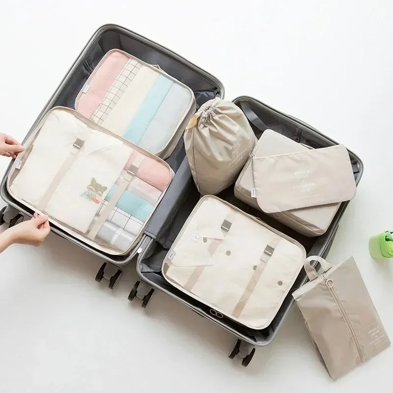 7-Piece Travel Organizer Set