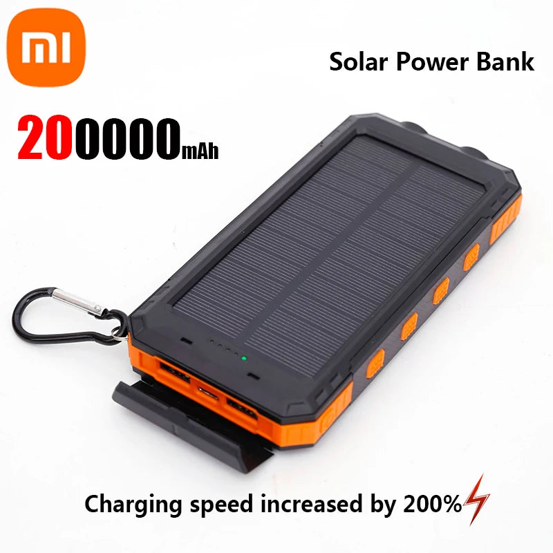 200000mAh Solar Power Bank