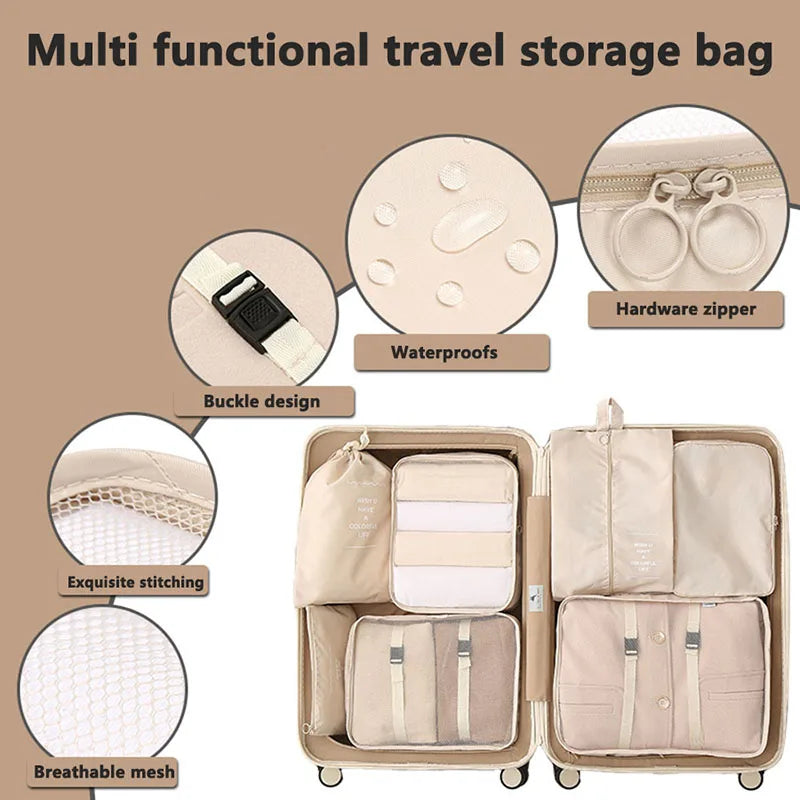 Travel Storage Set (Clothes & Toiletries)