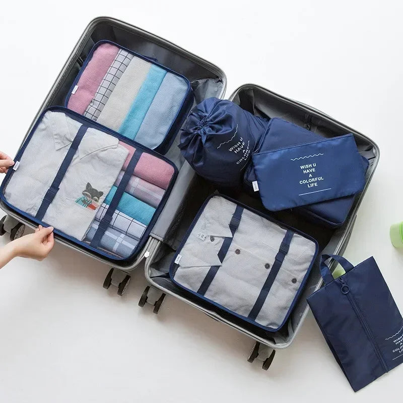7-Piece Travel Organizer Set