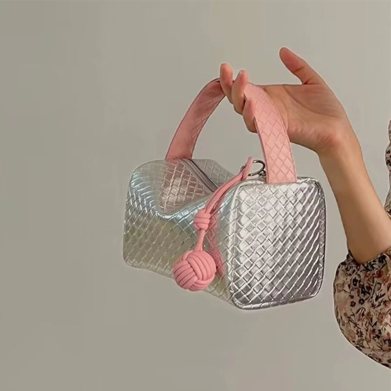 Large-Capacity PU Cosmetic Bag
