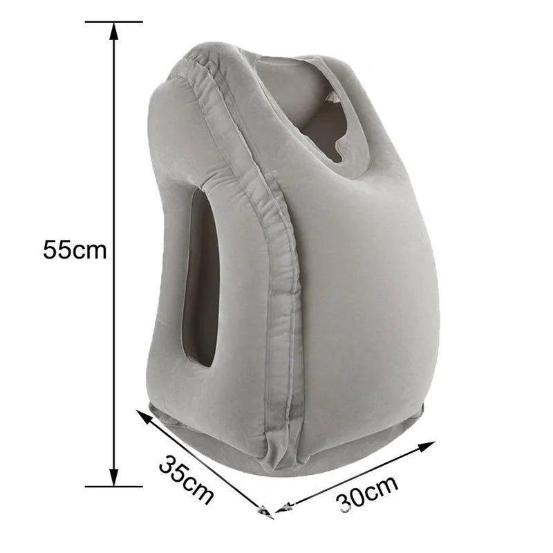 Upgraded Inflatable Neck Travel Pillow