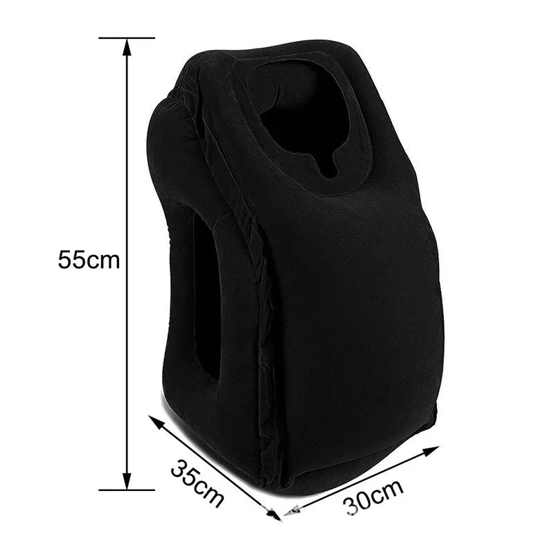 Upgraded Inflatable Neck Travel Pillow