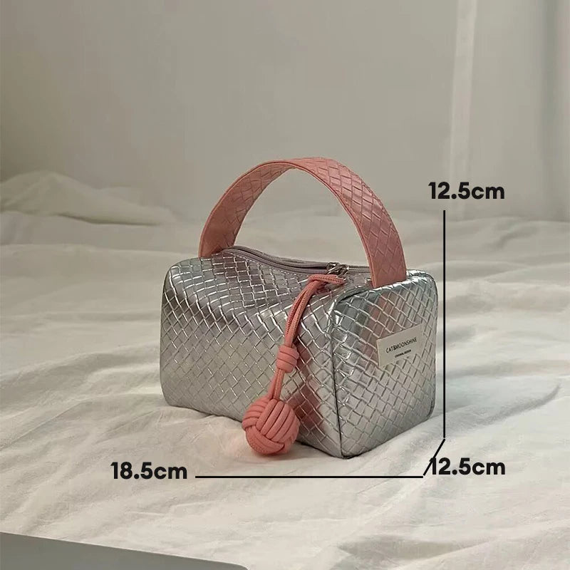 Large-Capacity PU Cosmetic Bag