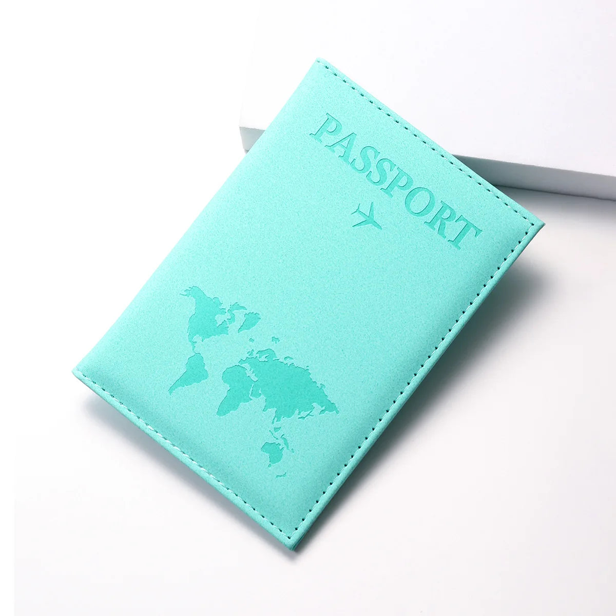 RFID PU Leather Passport Holder