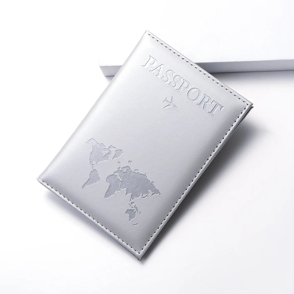 RFID PU Leather Passport Holder