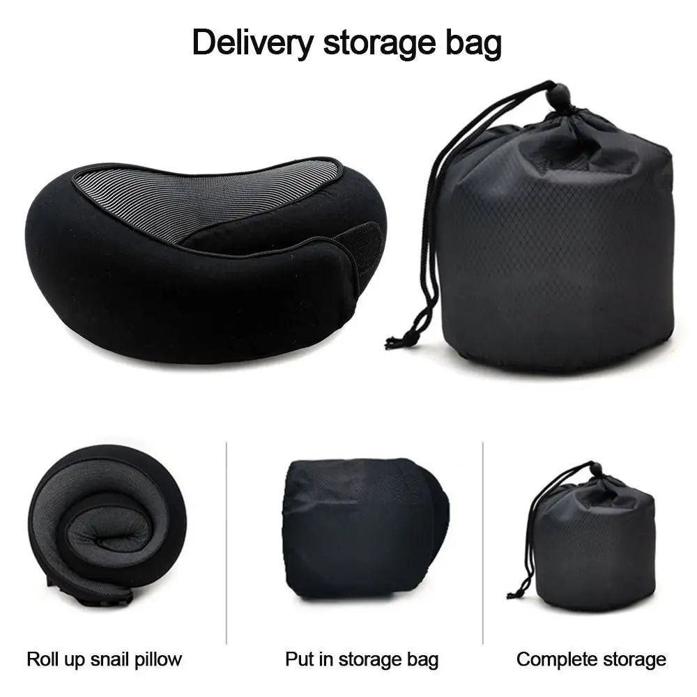 Adjustable Memory Foam Neck Pillow