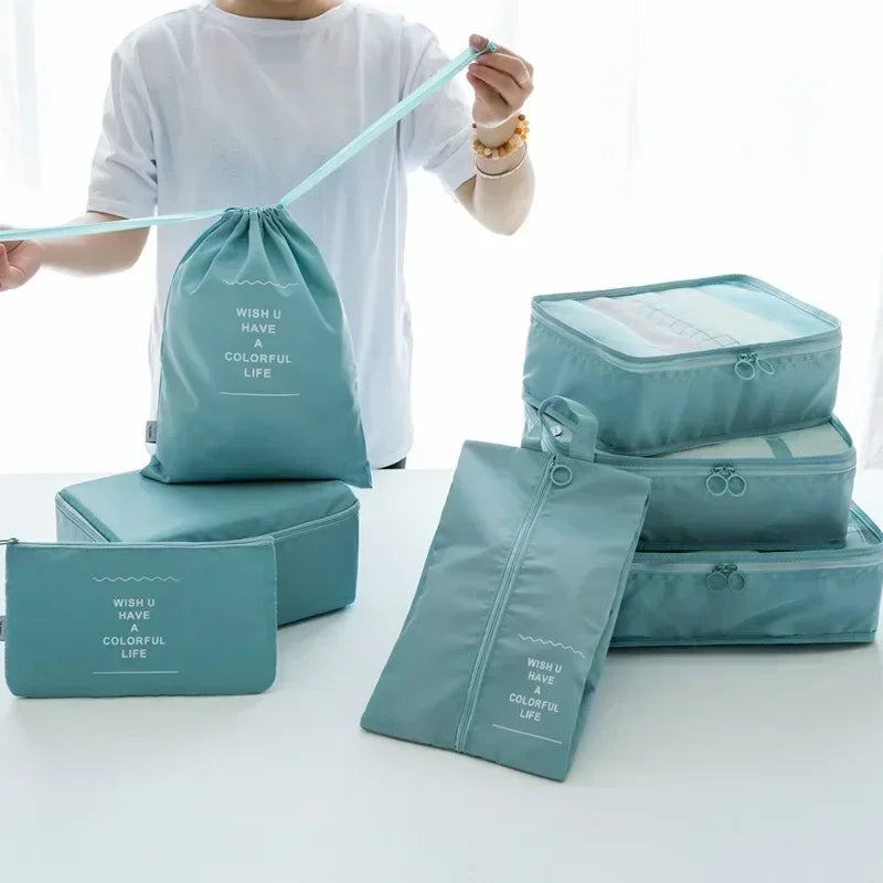 7-Piece Travel Organizer Set