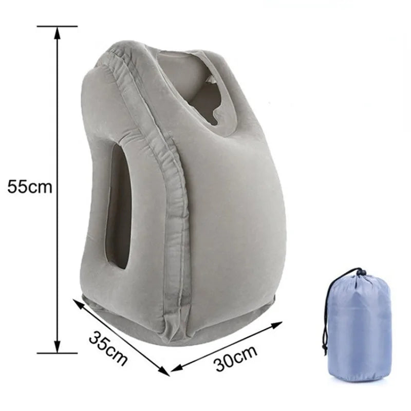 Upgraded Inflatable Neck Travel Pillow