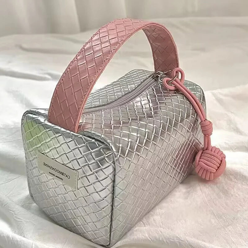 Large-Capacity PU Cosmetic Bag