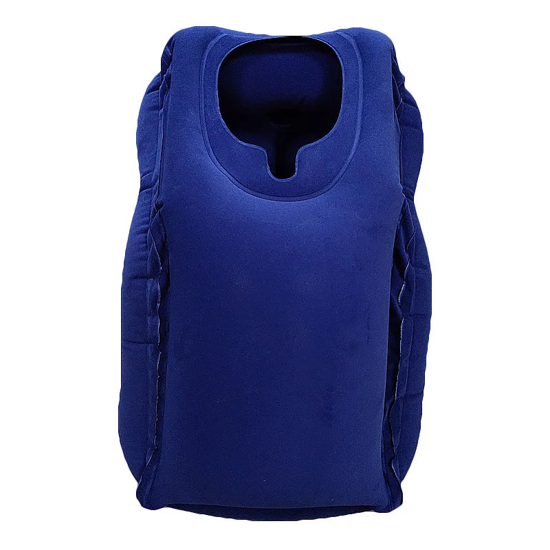 Upgraded Inflatable Neck Travel Pillow
