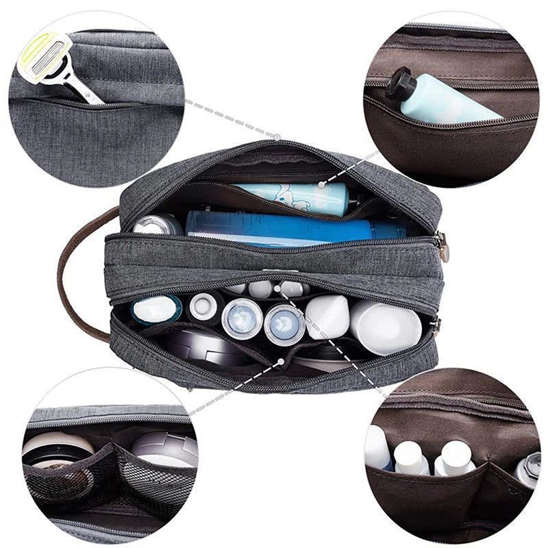 Large-Capacity Travel Makeup Bag