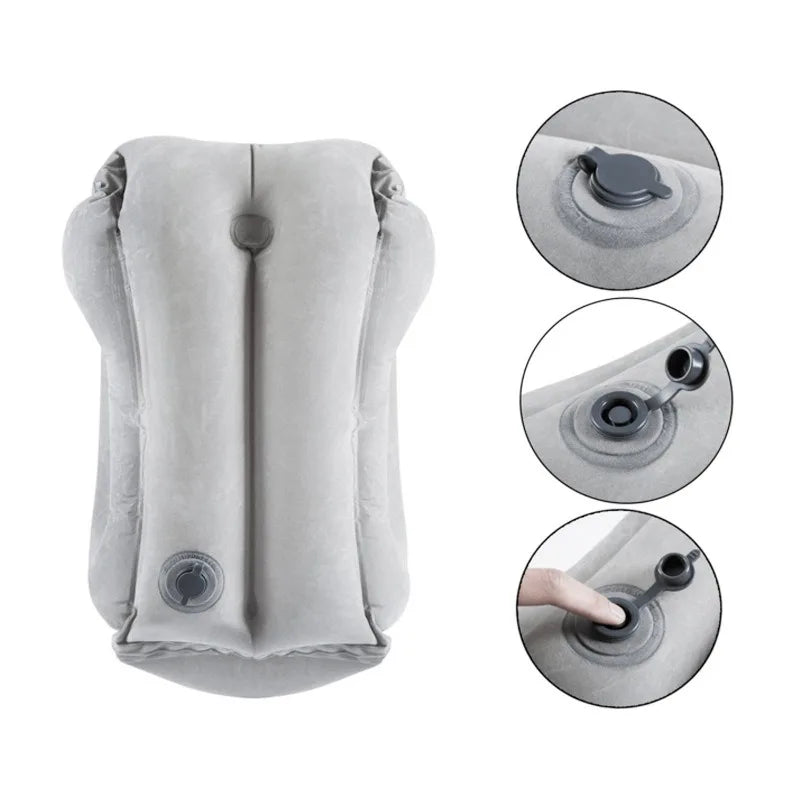Upgraded Inflatable Neck Travel Pillow