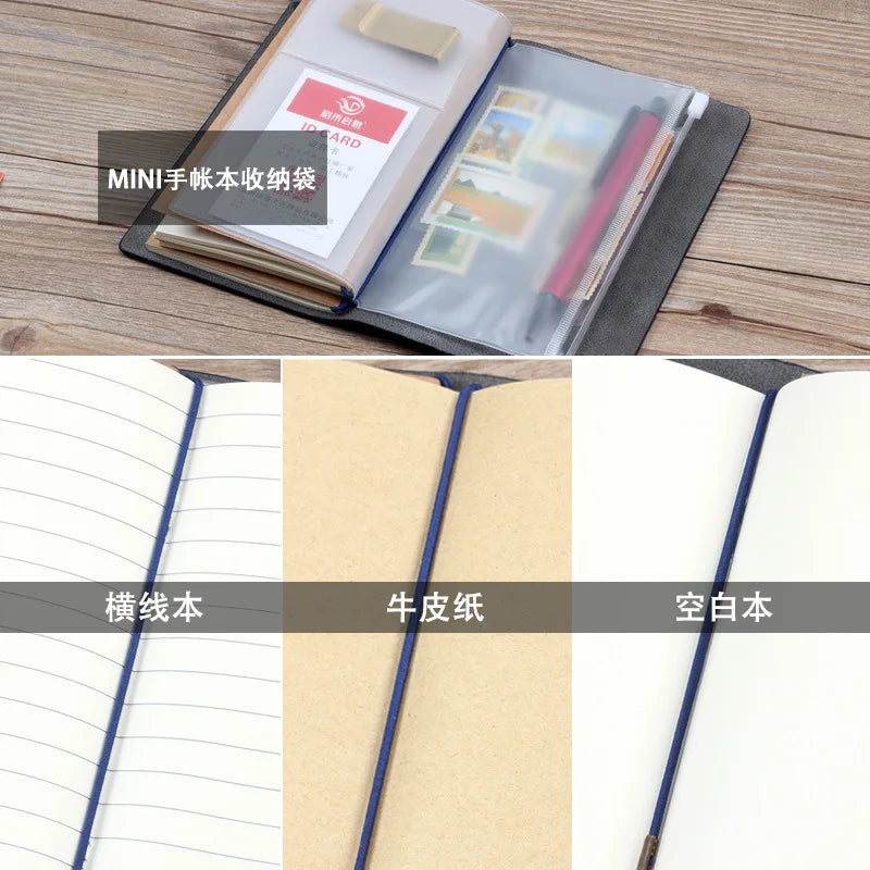 Creative A6 Travel Ledger Notebook