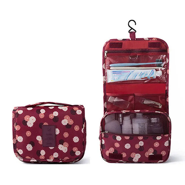 Nylon Travel Makeup Organizer